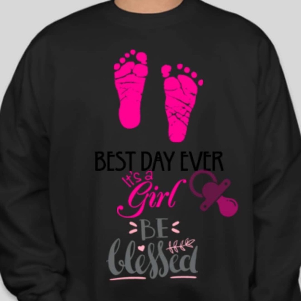 It’s a girl sweater